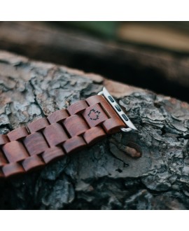 Dřevěný řemínek s věnováním zdarma Apple Watch Band R TimeWood 