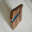 Wooden document case TimeWood zebrawood