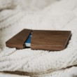 Wooden document case TimeWood walnut