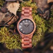 Dřevěné hodinky TimeWood DEAN rose gold