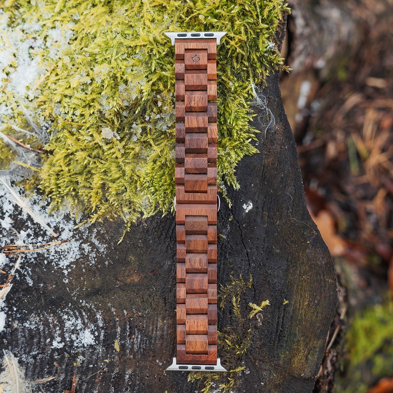 Dřevěný řemínek Apple Watch Band W