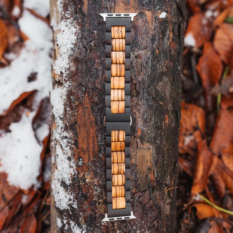 Timewood Apple watch band M